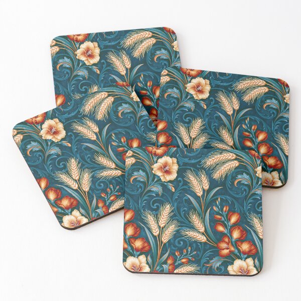Item preview, Vine Woven Wheat and Forest Flora Design designed and sold by Piotrek0001.