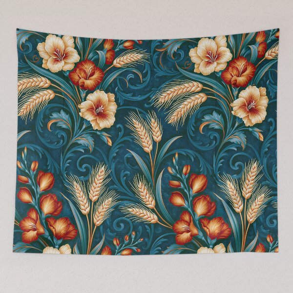 Item preview, Vine Woven Wheat and Forest Flora Design designed and sold by Piotrek0001.