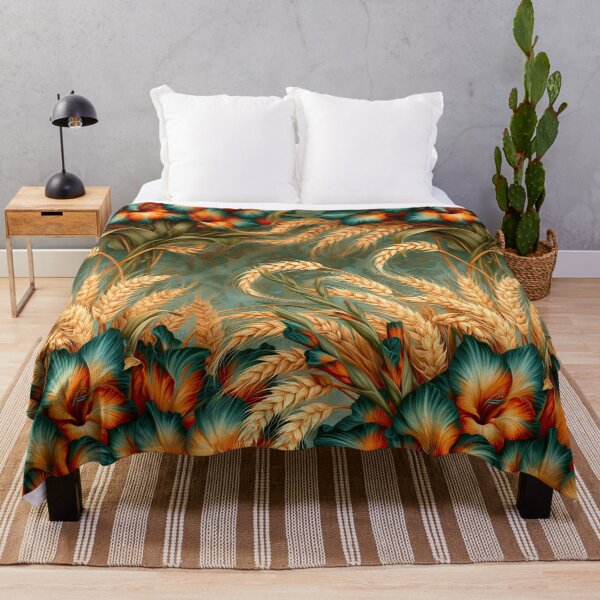 Item preview, Vibrant Summer Bloom and Harvest Grain designed and sold by Piotrek0001.