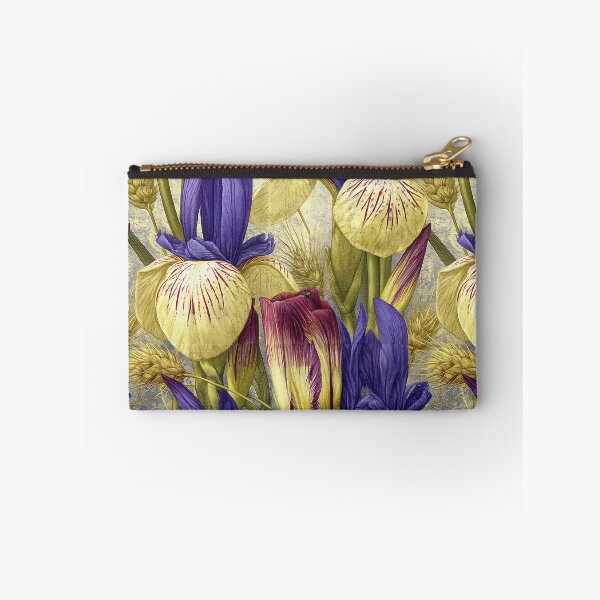 Item preview, Majestic Irises in Sunlit Garden Glow designed and sold by Piotrek0001.
