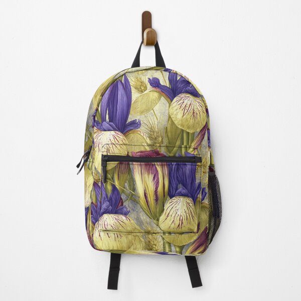 Item preview, Majestic Irises in Sunlit Garden Glow designed and sold by Piotrek0001.