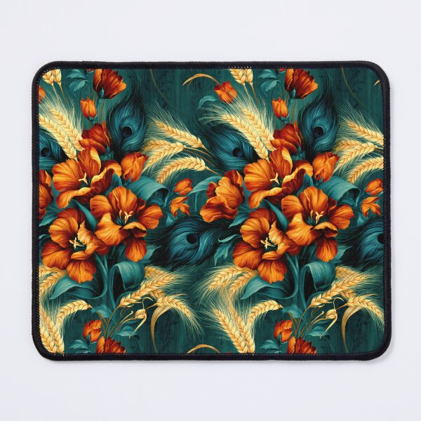Item preview, Golden Field with Daisies and Bluebells designed and sold by Piotrek0001.