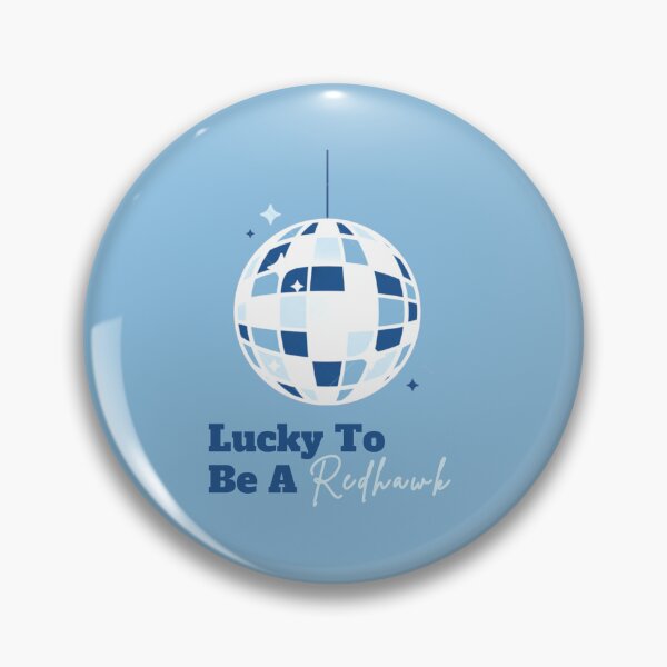 Item preview, Lucky to Be in Oxford Ohio – Blue Disco Ball College Town Design designed and sold by ES Designs.