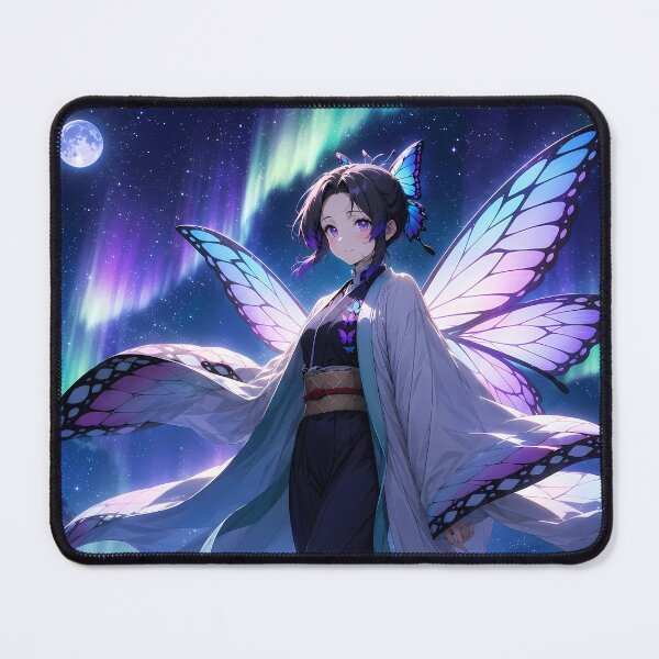 Item preview, Shinobu Kocho Demon Slayer Aurora Mountain Dream designed and sold by Dashsopaner.