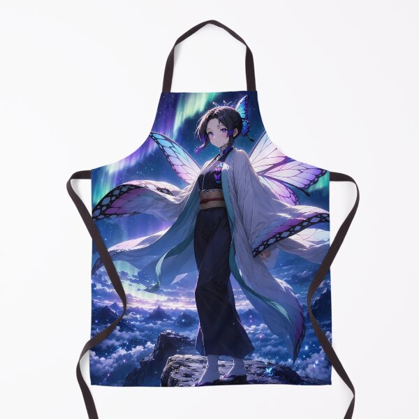 Item preview, Shinobu Kocho Demon Slayer Aurora Mountain Dream designed and sold by Dashsopaner.