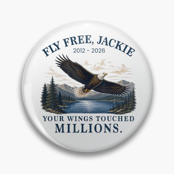 Item preview, Fly Free Jackie Big Bear Bald Eagle Memorial 2012–2026 designed and sold by VioletNance.