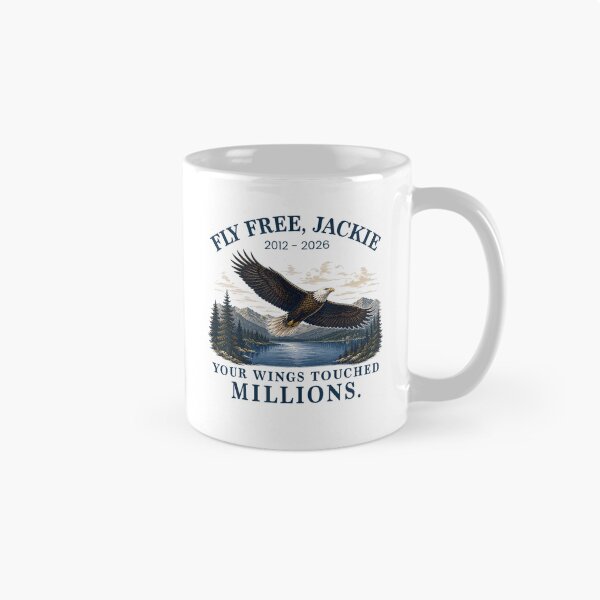 Item preview, Fly Free Jackie Big Bear Bald Eagle Memorial 2012–2026 designed and sold by VioletNance.