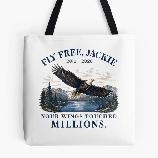 Item preview, Fly Free Jackie Big Bear Bald Eagle Memorial 2012–2026 designed and sold by VioletNance.