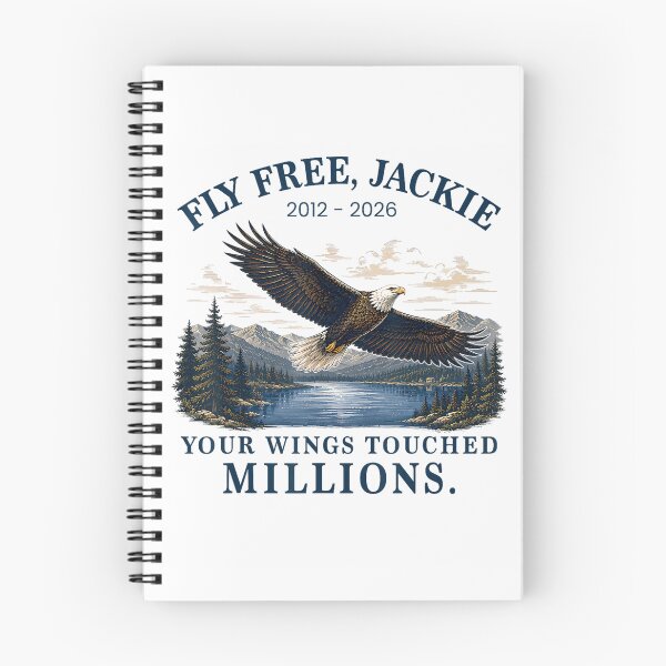 Item preview, Fly Free Jackie Big Bear Bald Eagle Memorial 2012–2026 designed and sold by VioletNance.