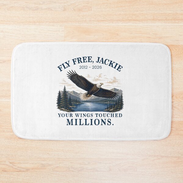 Item preview, Fly Free Jackie Big Bear Bald Eagle Memorial 2012–2026 designed and sold by VioletNance.