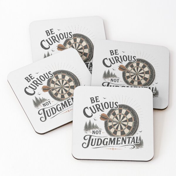 Item preview, Be curious, not judgmental designed and sold by Olena Du.
