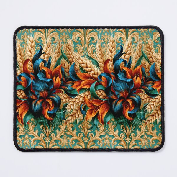 Item preview, Golden Baroque Scroll and Floral Relief designed and sold by Piotrek0001.