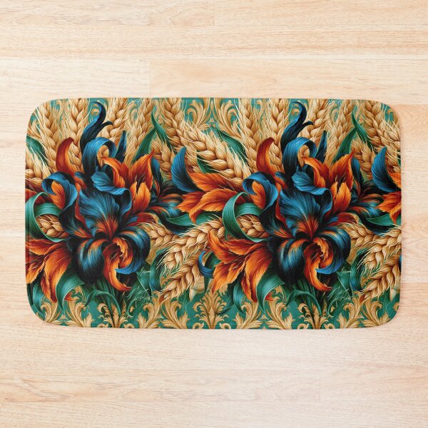 Item preview, Golden Baroque Scroll and Floral Relief designed and sold by Piotrek0001.
