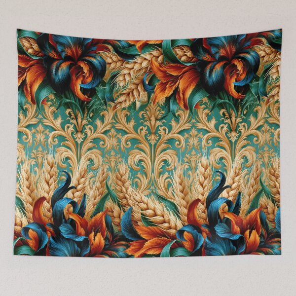 Item preview, Golden Baroque Scroll and Floral Relief designed and sold by Piotrek0001.