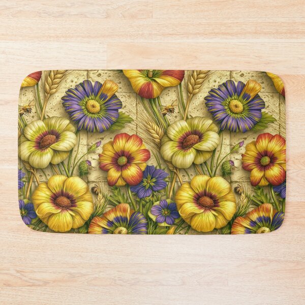 Item preview, Sunlight Wildflowers and Harvest Texture designed and sold by Piotrek0001.