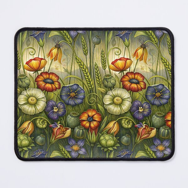 Item preview, Summer Poppies and Botanical Garden Art designed and sold by Piotrek0001.