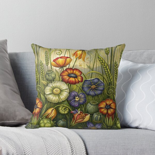 Item preview, Summer Poppies and Botanical Garden Art designed and sold by Piotrek0001.