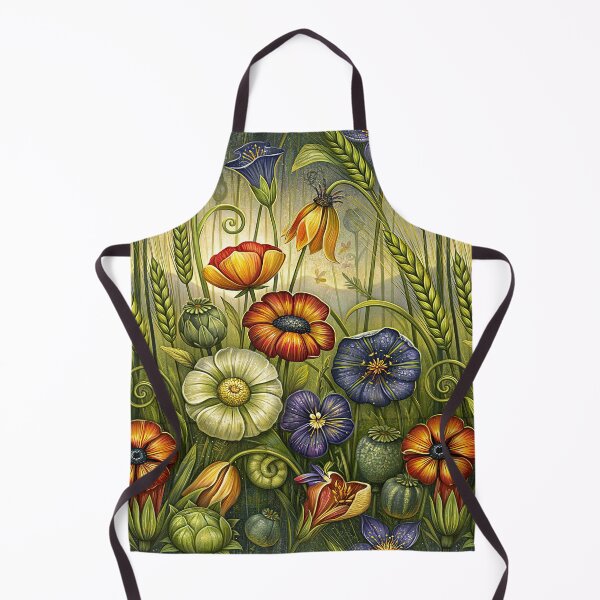 Item preview, Summer Poppies and Botanical Garden Art designed and sold by Piotrek0001.