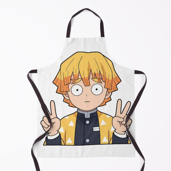 Item preview, Zenitsu Agatsuma Demon Slayer Yellow Haori Double Peace designed and sold by Dashsopaner.