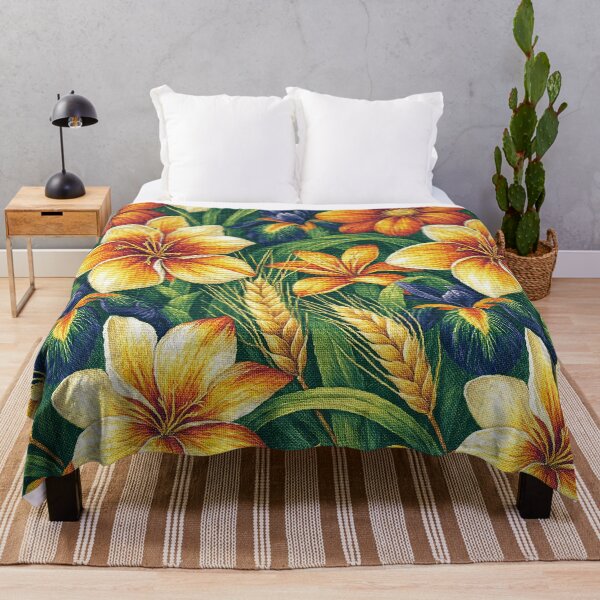 Item preview, Radiant Yellow Lilies and Harvest Grain designed and sold by Piotrek0001.