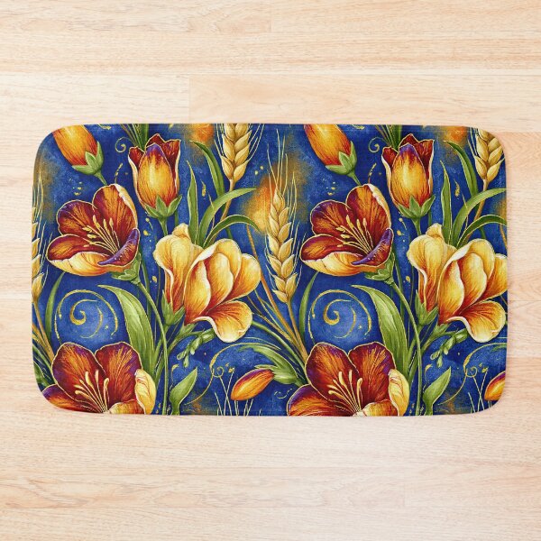 Item preview, Starry Night Wheat and Floral Constellation designed and sold by Piotrek0001.