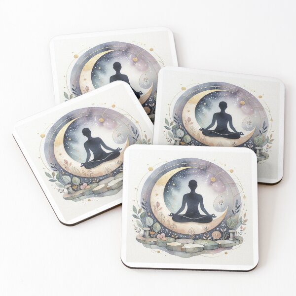Item preview, Moon Garden Meditation designed and sold by Yogeshwaraya.