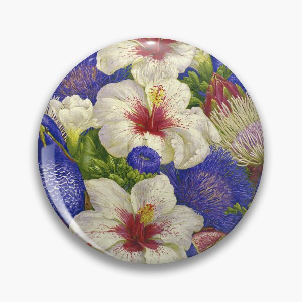 Item preview, Delicate Hibiscus Bloom and Garden Harvest designed and sold by Piotrek0001.