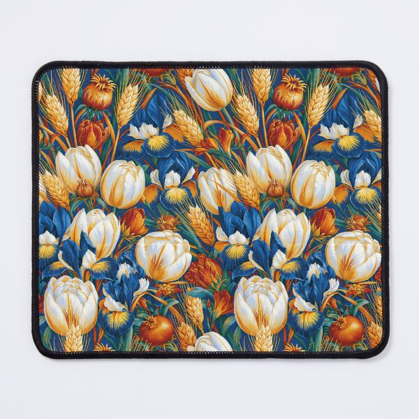 Item preview, Vertical Floral Harmony and Golden Grain designed and sold by Piotrek0001.