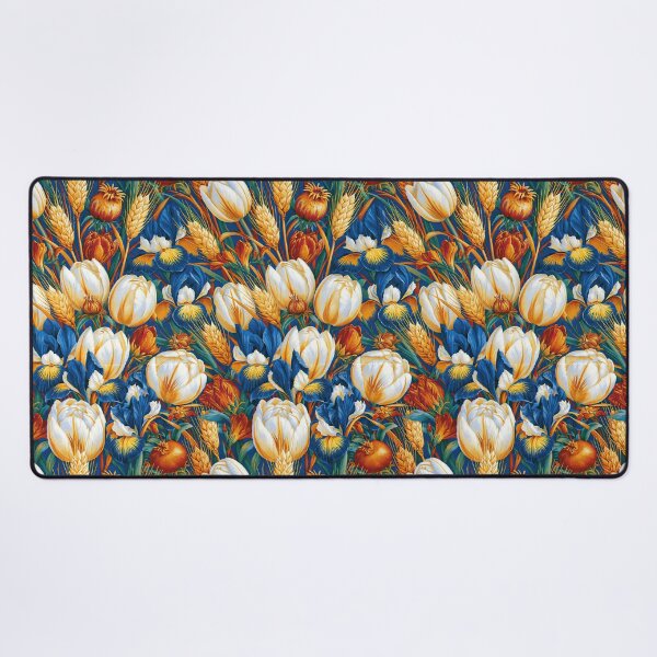 Item preview, Vertical Floral Harmony and Golden Grain designed and sold by Piotrek0001.