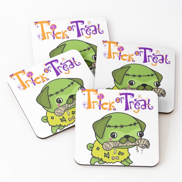 Item preview, Trick or Treat Cute Zombie Puppy designed and sold by 4viella.