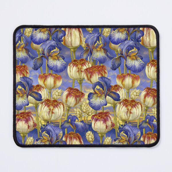 Item preview, Royal Garden Irises and White Lily Abundance designed and sold by Piotrek0001.