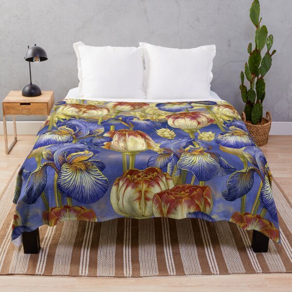 Item preview, Royal Garden Irises and White Lily Abundance designed and sold by Piotrek0001.