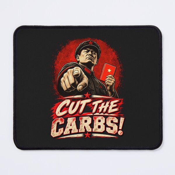Item preview, Cut the Carbs! — By Order of the People’s Diet Committee designed and sold by Sanctum Icons.
