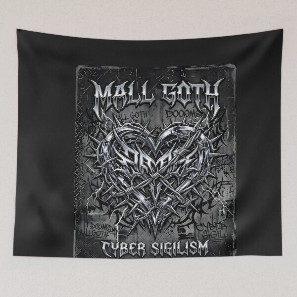 Item preview, Mall Goth Cyber Sigilism - Heavy Metal Y2K Goth Gift designed and sold by SplashTastic.