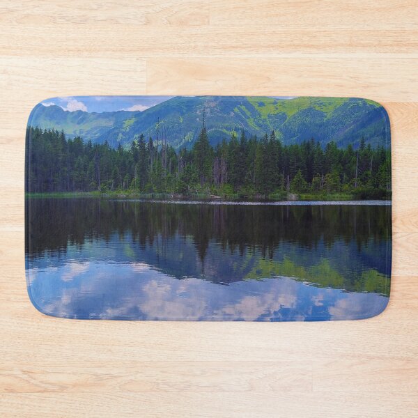 Item preview, Tatra Mountains Smreczynski Pond Reflection designed and sold by GabeMountainArt.
