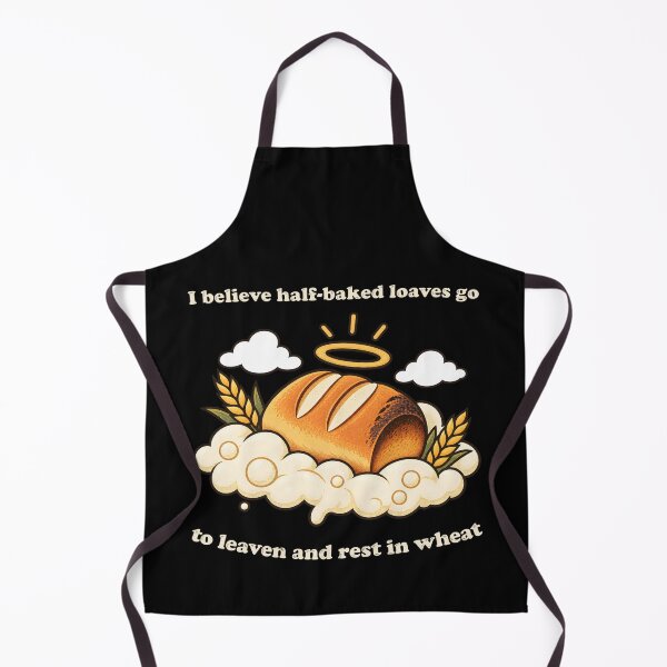 Item preview, Half-Baked Loaves – Funny Baking Gift for Bread Lovers designed and sold by PuniverseDesign.