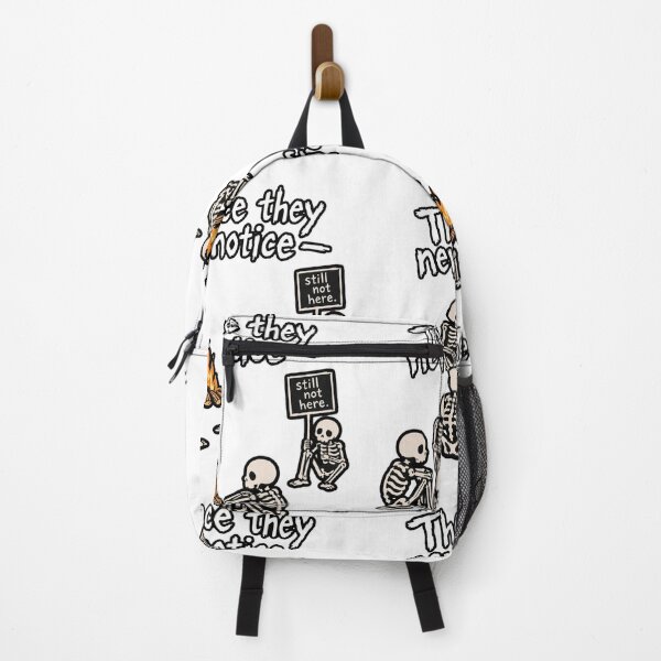 Item preview, The Face They Never Notice Skeleton Campfire Humor designed and sold by Mindful56.