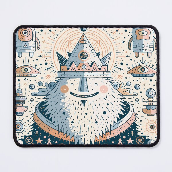 Item preview, Mythical Spirit Cosmic Folk Art Doodles designed and sold by Romgora.