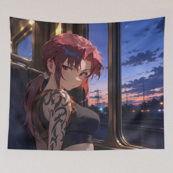 Item preview, Revy Black Lagoon Twilight Train Journey designed and sold by Dashsopaner.