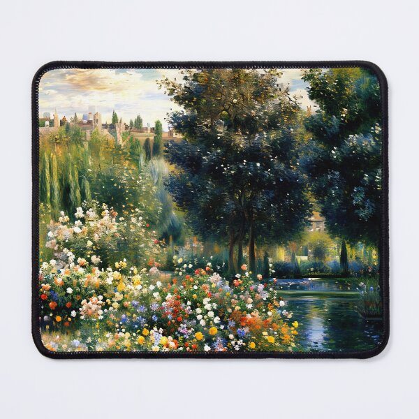 Item preview, Roses in the Hoschedé's Garden at Montgeron  designed and sold by artdesignsnow.