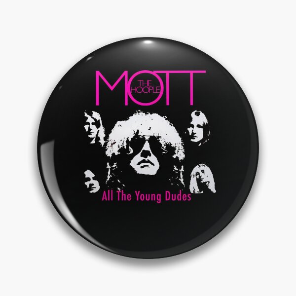 Item preview, Mott The Hoople All The Young Dudes Pink Text designed and sold by DorcasAbshire.