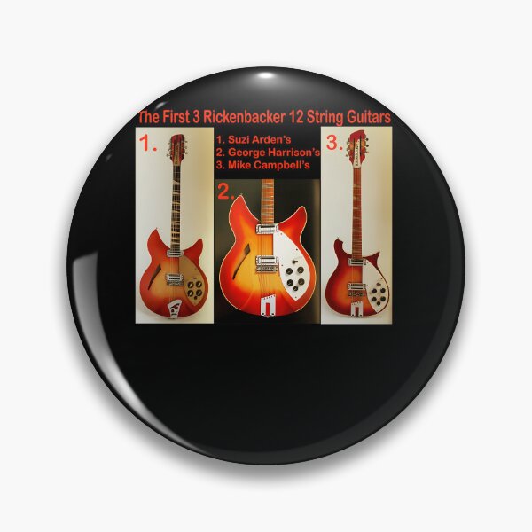 Item preview, The First Three Electric Twelve String Guitars History designed and sold by ZeroParadox.