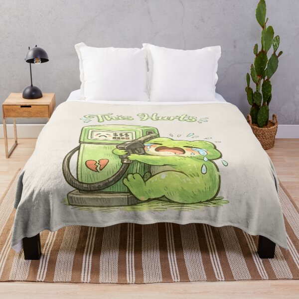 Item preview, Cute "This Hurts" Crying Frog Fuel Pump | Kawaii Gas Prices Humor designed and sold by Moons Studio.