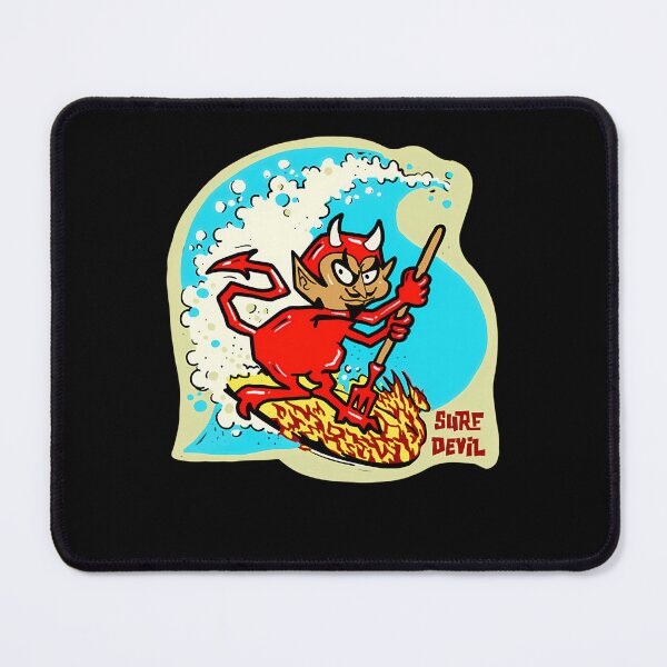 Item preview, 1960s Style Surf Devil Longboard Surfing designed and sold by ZeroParadox.