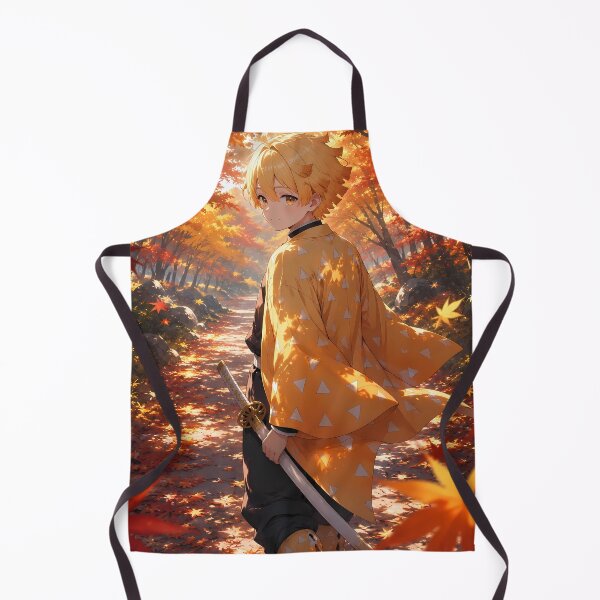 Item preview, Zenitsu Agatsuma Demon Slayer Autumn Forest Wanderer designed and sold by Dashsopaner.