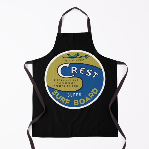Item preview, Sixties Crest Super Surfboards Surfer designed and sold by ZeroParadox.