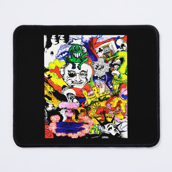 Item preview, Laghonia Etcetera Psychedelic Collage Colorful designed and sold by DorcasAbshire.