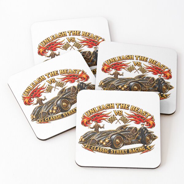 Item preview, Copy of Copy of Unleash the Beast V8 Muscle Car Graphic - Classic Street Racing Art designed and sold by zaoroo shop.