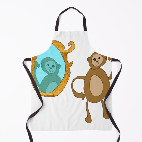 Item preview, Monkey in Mirror designed and sold by karmalarson.