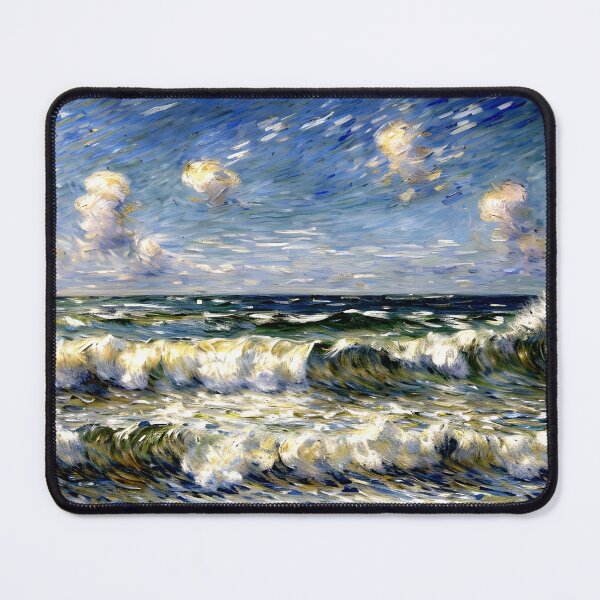 Item preview, The Rough Sea at Étretat designed and sold by artdesignsnow.